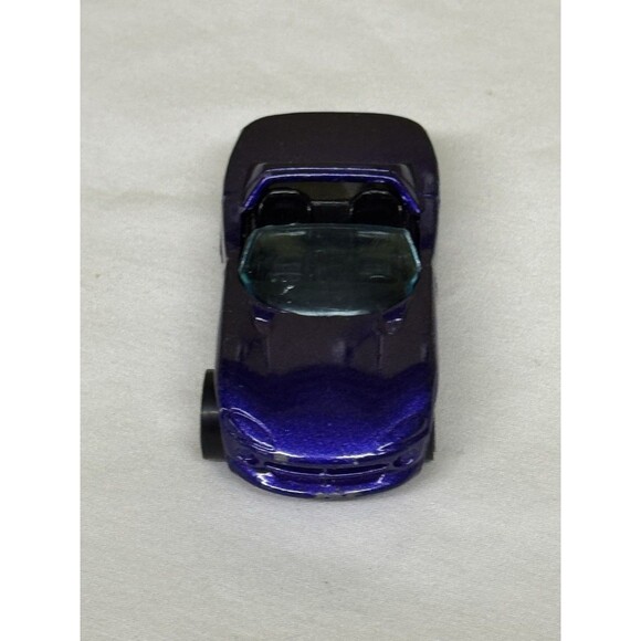 Dodge Viper Flames Hot Wheels 1992 Loose Purple Convertible Vintage 1:64 Diecast - Picture 6 of 9